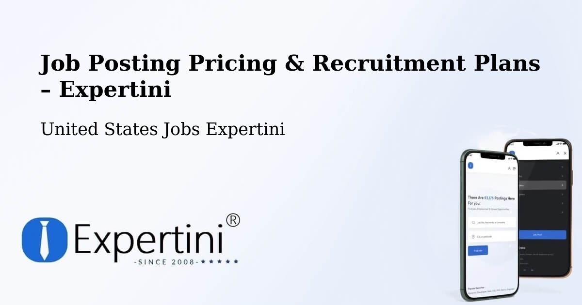 Job Posting Pricing & Recruitment Plans – Cliffside Park - Cliffside Park, United States Jobs Expertini